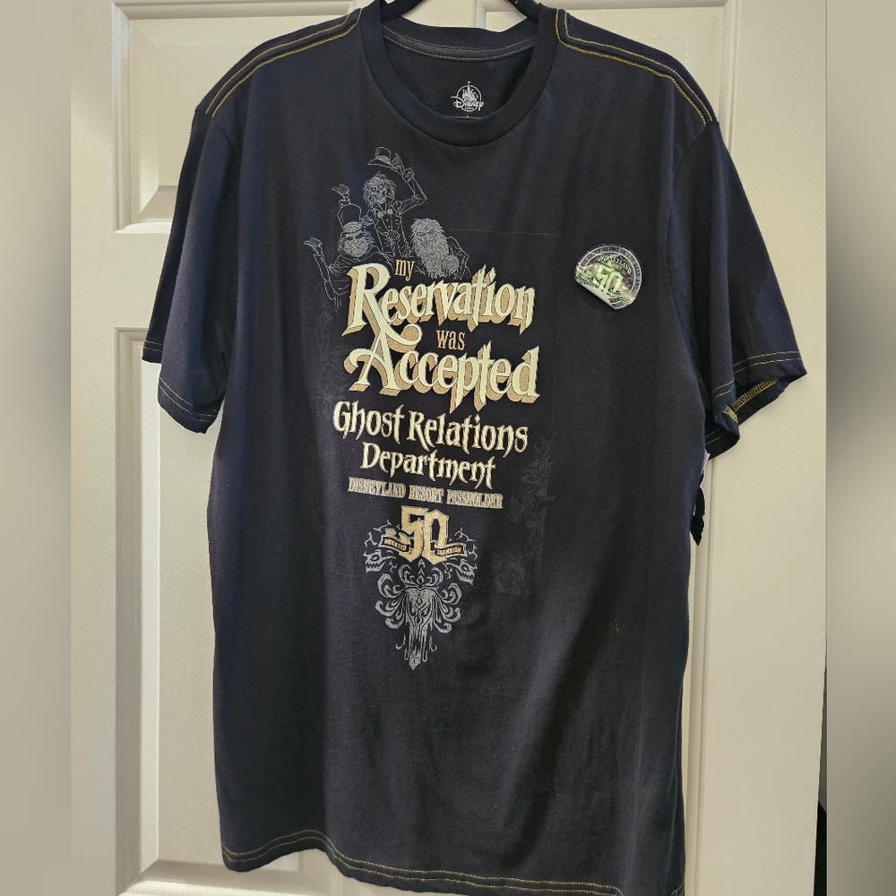 Disneyland - AP Haunted Mansion 50th Shirt - Reservation was Accepted Tee